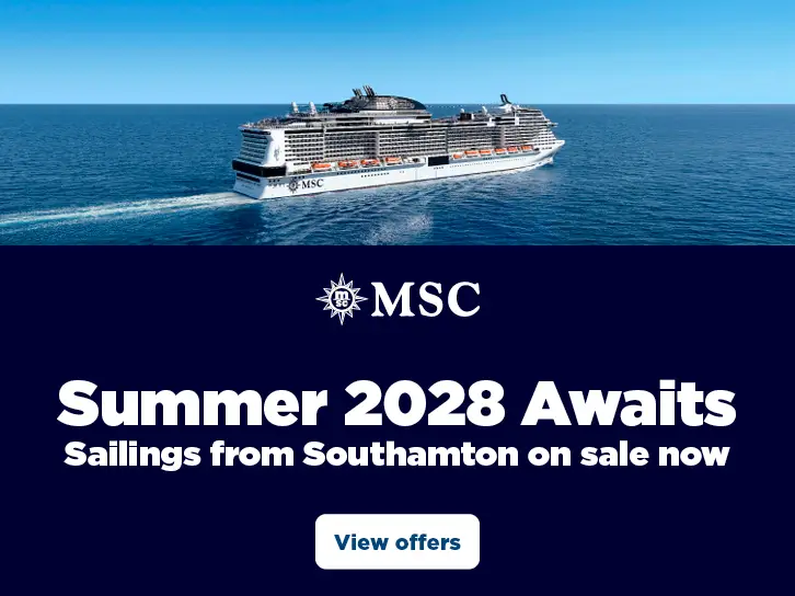MSC Summer 2028 On sale now